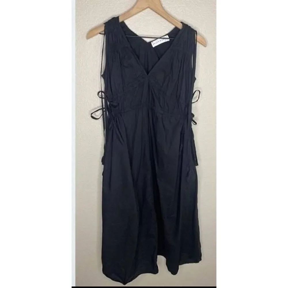 Skills&Genes black grecian sleeveless dress